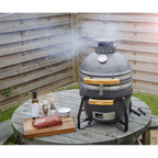 Deluxe 16"(40cm) Ceramic Kamado Style BBQ DG158