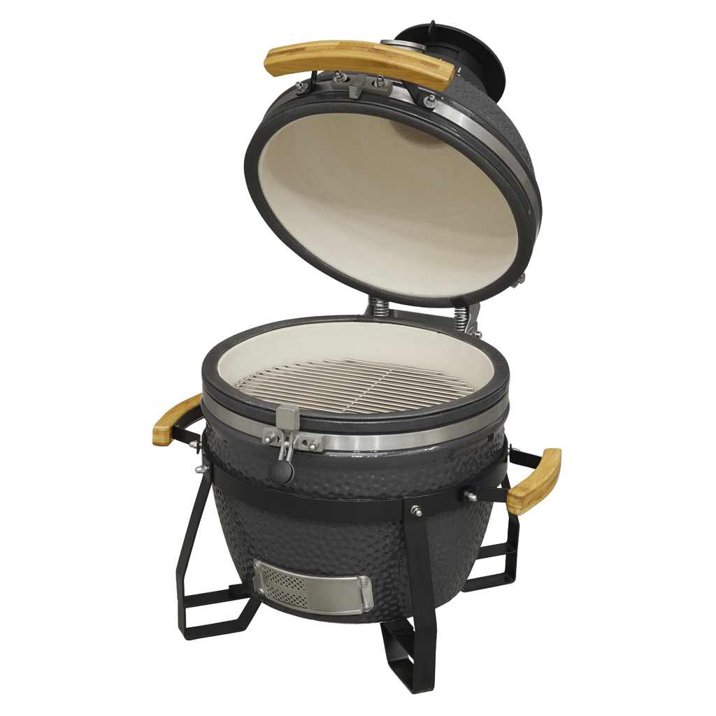 Deluxe 16"(40cm) Ceramic Kamado Style BBQ DG158