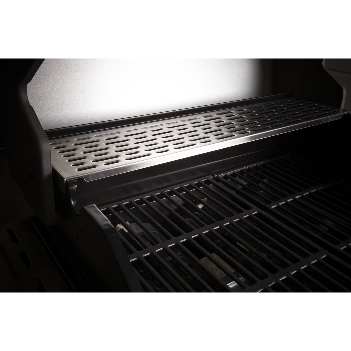 3 Burner Deluxe Gas BBQ Grill with Piezo Ignition & Thermometer - Stainless Steel DG16