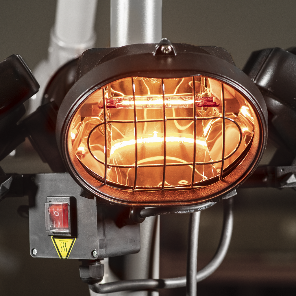 Folding Parasol/Gazebo Infrared Heater 1800W DG178