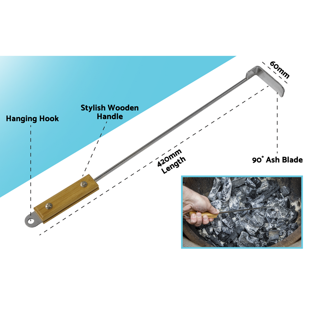 Ash Scraper Tool for Kamado BBQs DG180