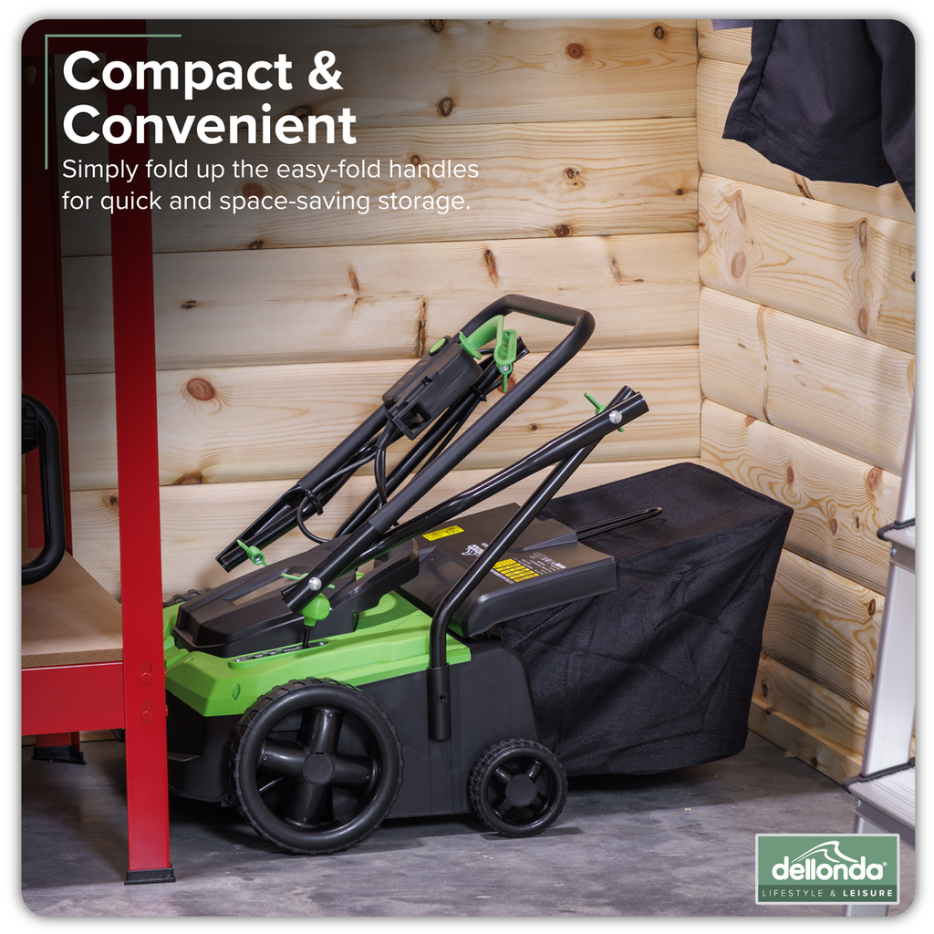 2-in-1 Electric Scarifier & Rake 1500W/230V DG216