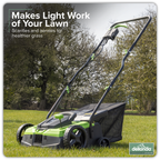 2-in-1 Electric Scarifier & Rake 1500W/230V DG216