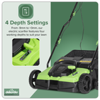 2-in-1 Electric Scarifier & Rake 1500W/230V DG216