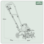 Electric Tiller/Cultivator 1500W/230V DG217