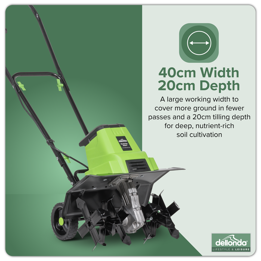 Electric Tiller/Cultivator 1500W/230V DG217