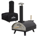 Wood-Fired Pizza Oven, Pizza Peel & Cover 14" - Black DG218
