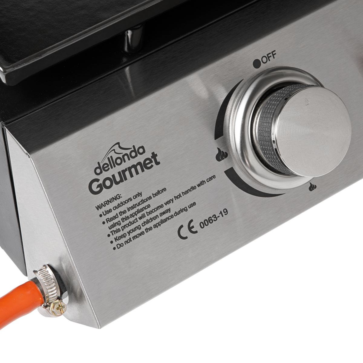 2 Burner Portable Gas Plancha DG21