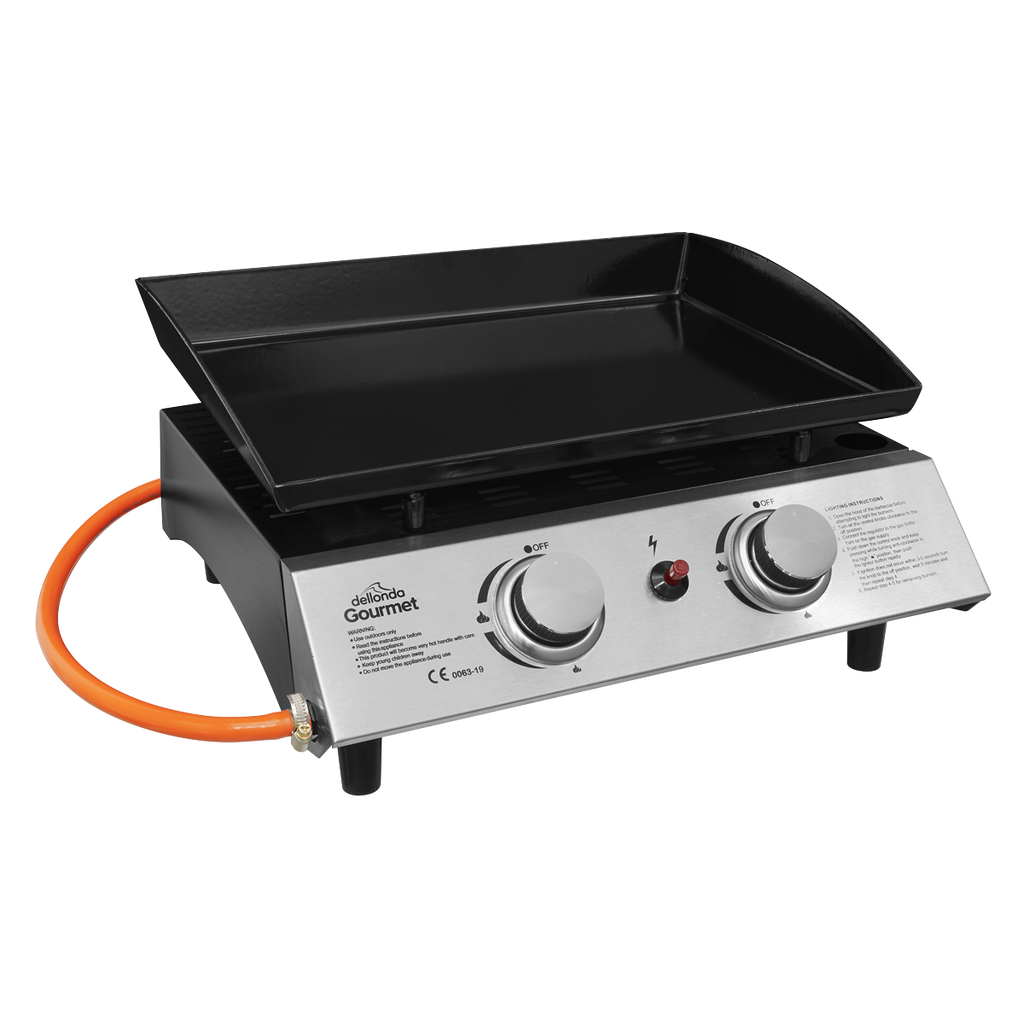 2 Burner Portable Gas Plancha DG21