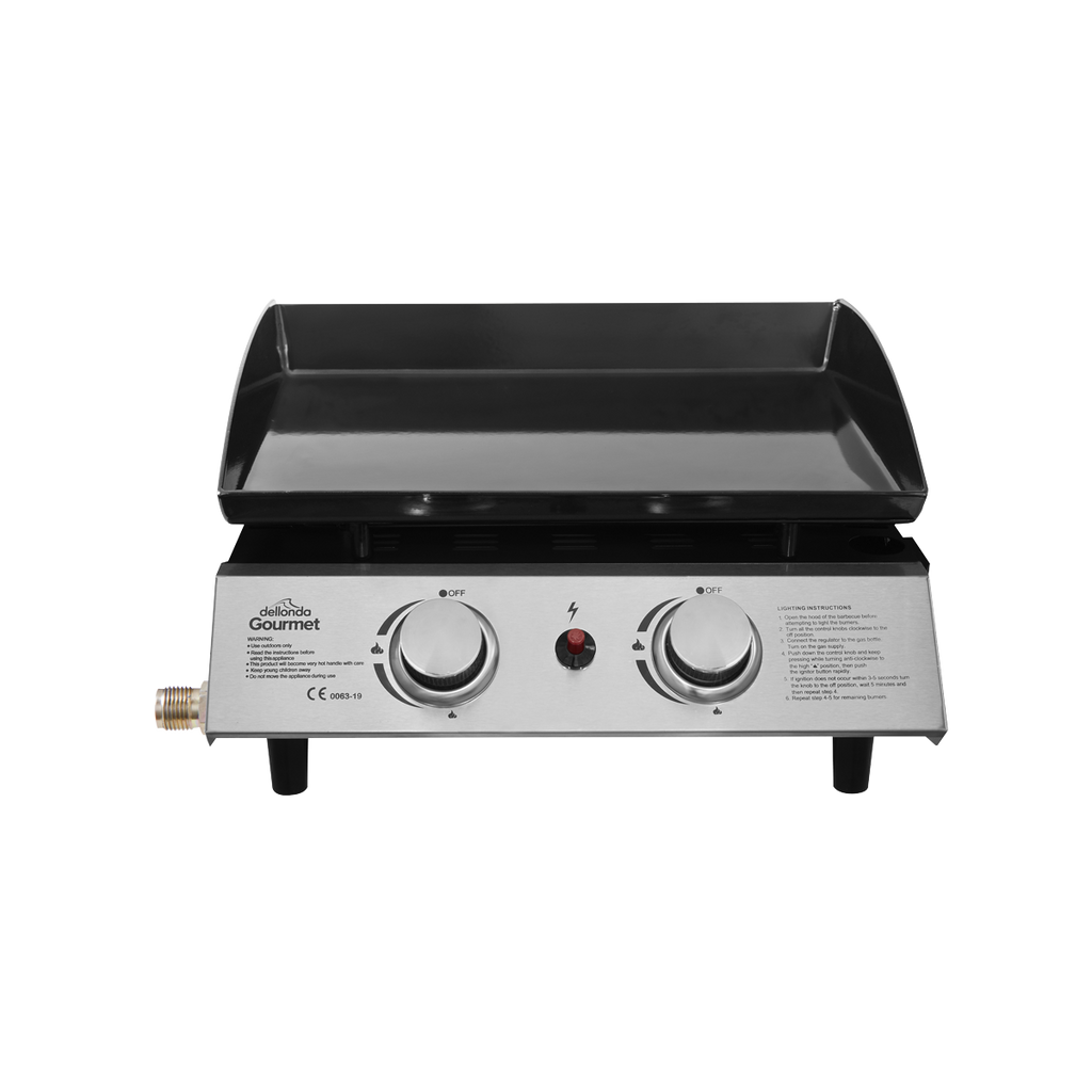 2 Burner Portable Gas Plancha DG21