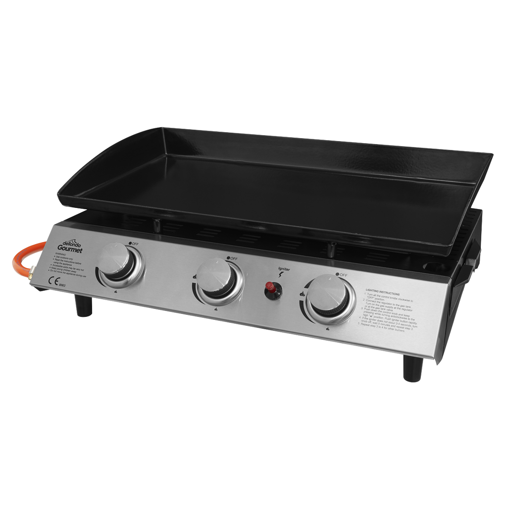 3 Burner Portable Gas Plancha DG22