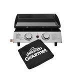 2 Burner Portable Gas Plancha & Cover DG232
