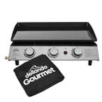 3 Burner Portable Gas Plancha & Cover DG233