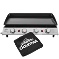 4 Burner Portable Gas Plancha & Cover DG234
