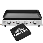 4 Burner Portable Gas Plancha & Cover DG234