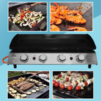 4 Burner Portable Gas Plancha DG23