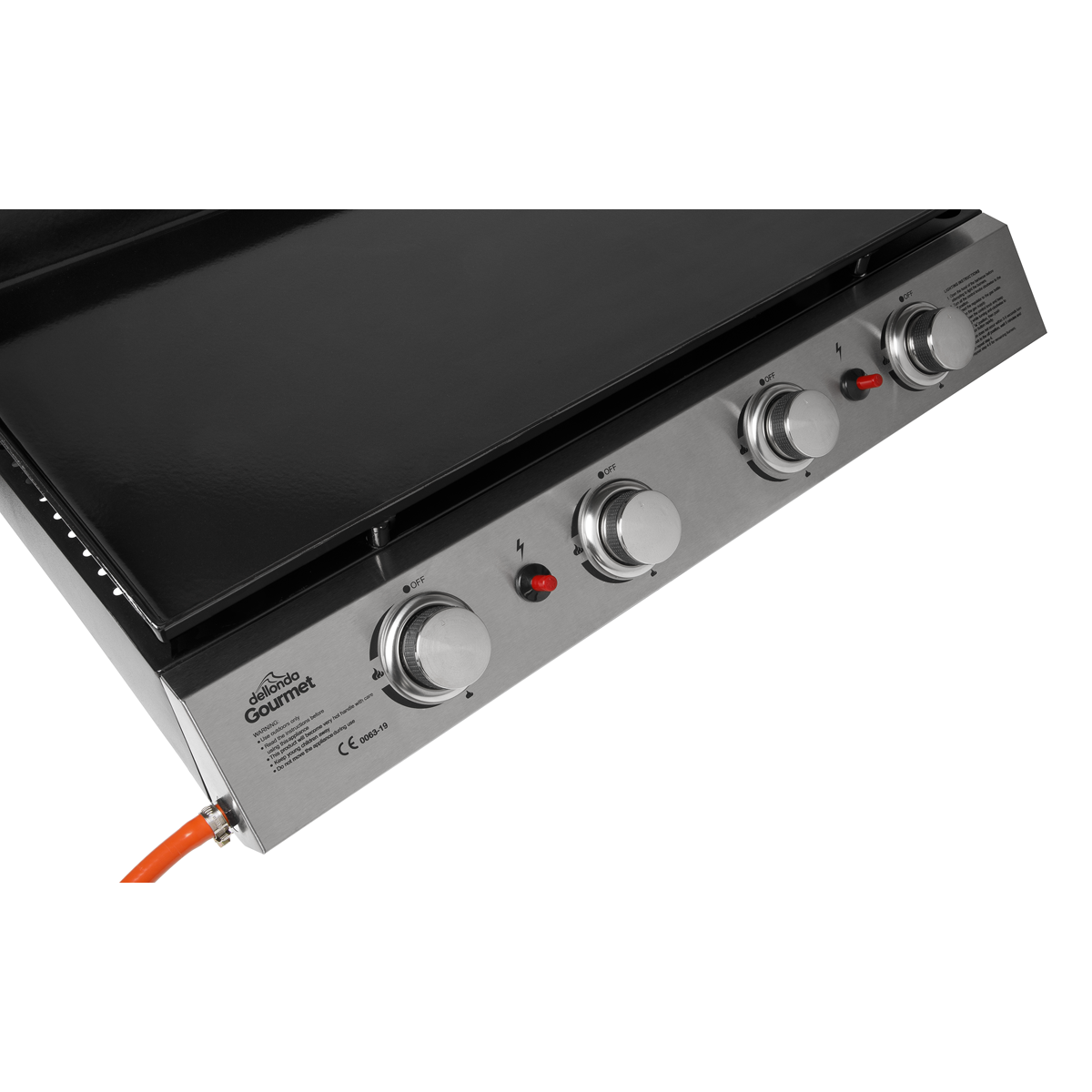 4 Burner Portable Gas Plancha DG23