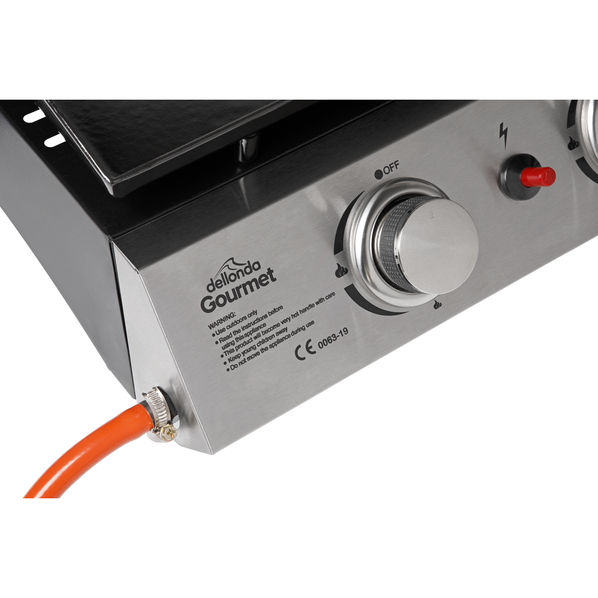4 Burner Portable Gas Plancha DG23