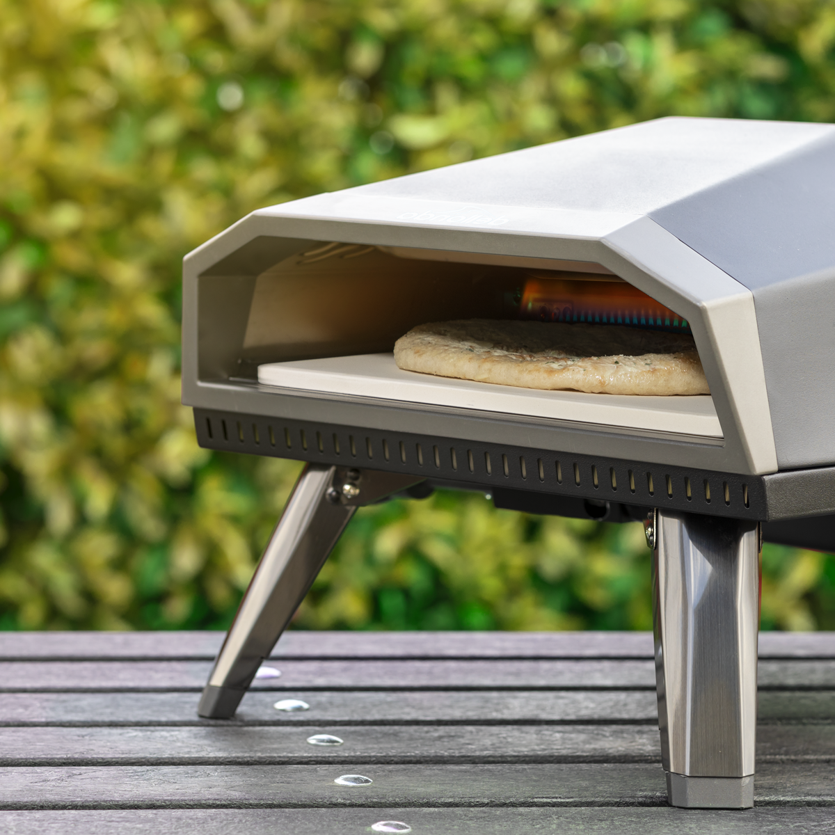 Gas Pizza Oven with Water-Resistant Cover/Carry Bag & 12" Pizza Peel DG257