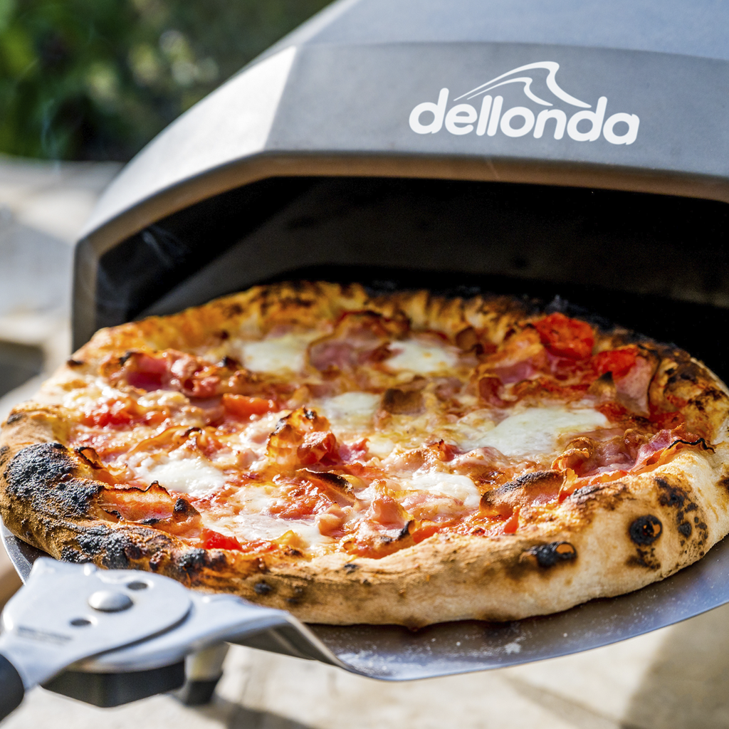 Gas Pizza Oven with Water-Resistant Cover/Carry Bag & 12" Pizza Peel DG257
