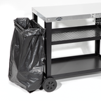Plancha Trolley with Utensil Holder & Stainless Steel Top DG263