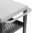 Plancha Trolley with Utensil Holder & Stainless Steel Top DG263