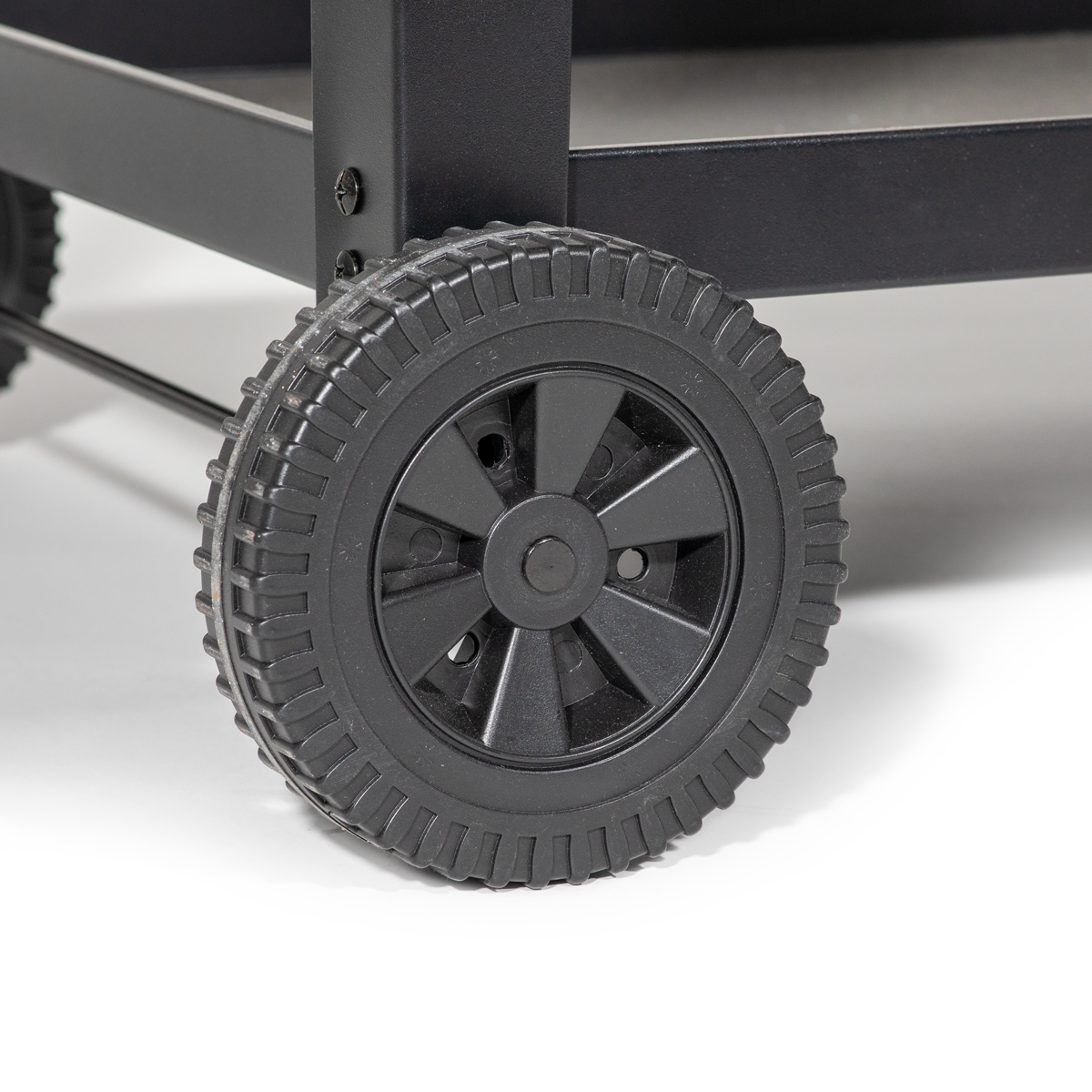 Plancha Trolley with Utensil Holder & Stainless Steel Top DG263