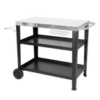 Plancha Trolley with Utensil Holder & Stainless Steel Top DG263