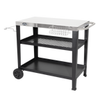 Plancha Trolley with Utensil Holder & Stainless Steel Top DG263