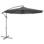 Banana Parasol with Cover 3m - Grey DG264