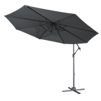 Banana Parasol with Cover 3m - Grey DG264