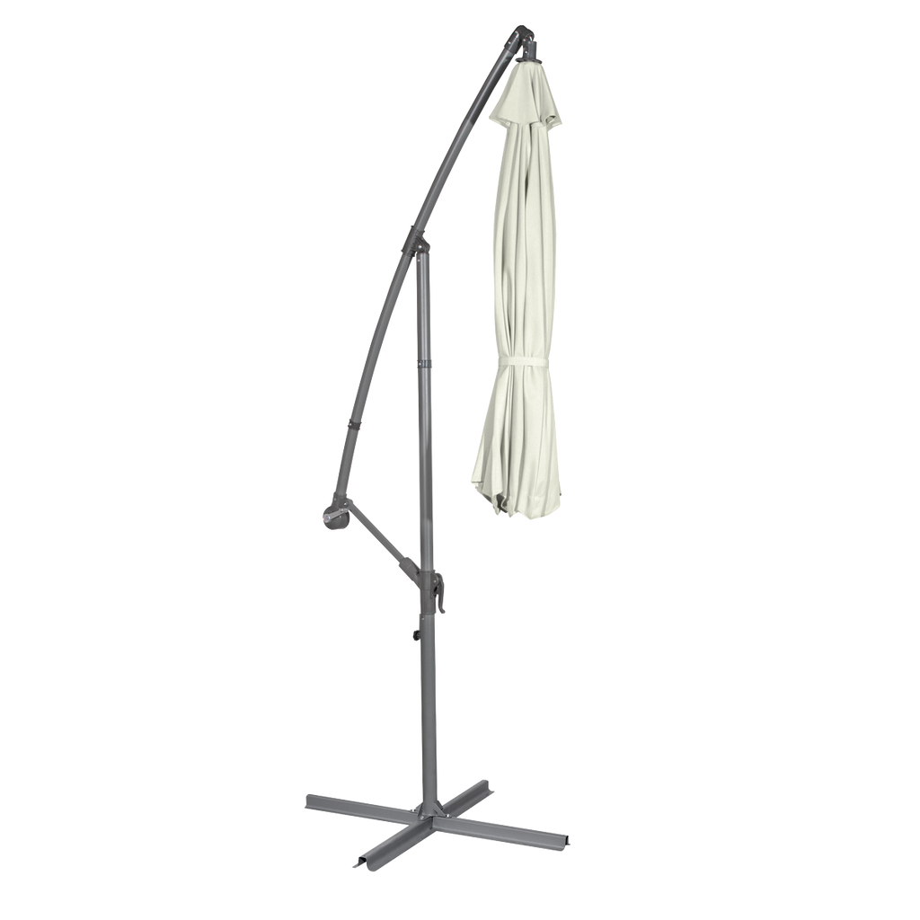 Banana Parasol with Cover 3m - Cream DG265