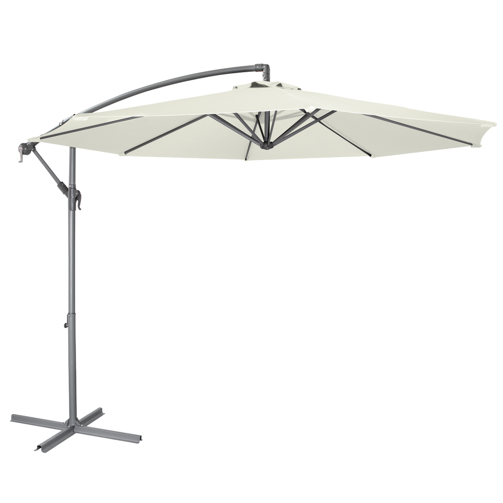 Banana Parasol with Cover 3m - Cream DG265
