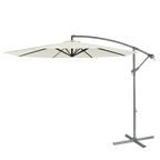 Banana Parasol with Cover 3m - Cream DG265