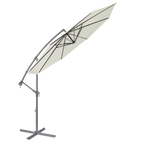 Banana Parasol with Cover 3m - Cream DG265