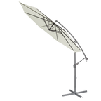 Banana Parasol with Cover 3m - Cream DG265
