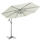 Banana Parasol with Cover 3m - Cream DG265