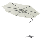 Banana Parasol with Cover 3m - Cream DG265