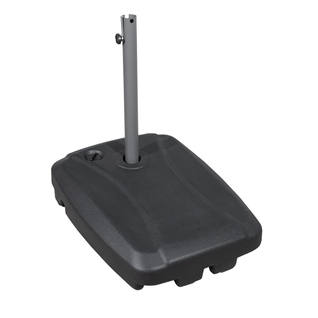 Fillable Parasol Base with Wheels, Water/Sand Fill 60L DG266