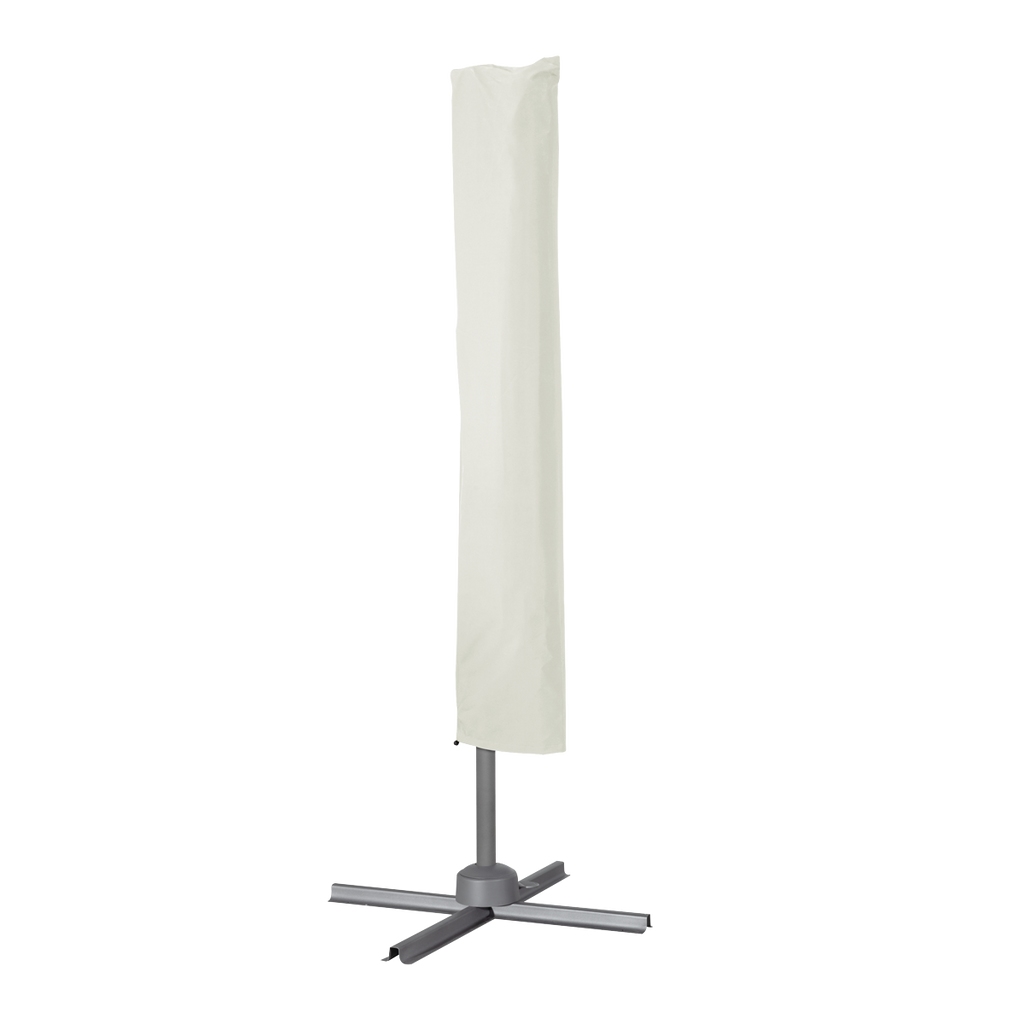 Cantilever Parasol with 360° Rotation, Tilt & Cover 3m - Cream DG268