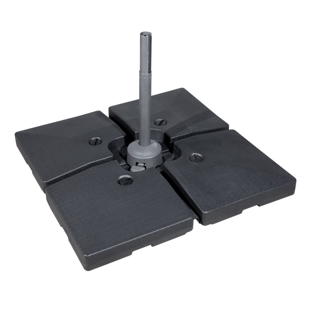 Fillable Parasol Base, Water/Sand Fill 92L 4pc DG269
