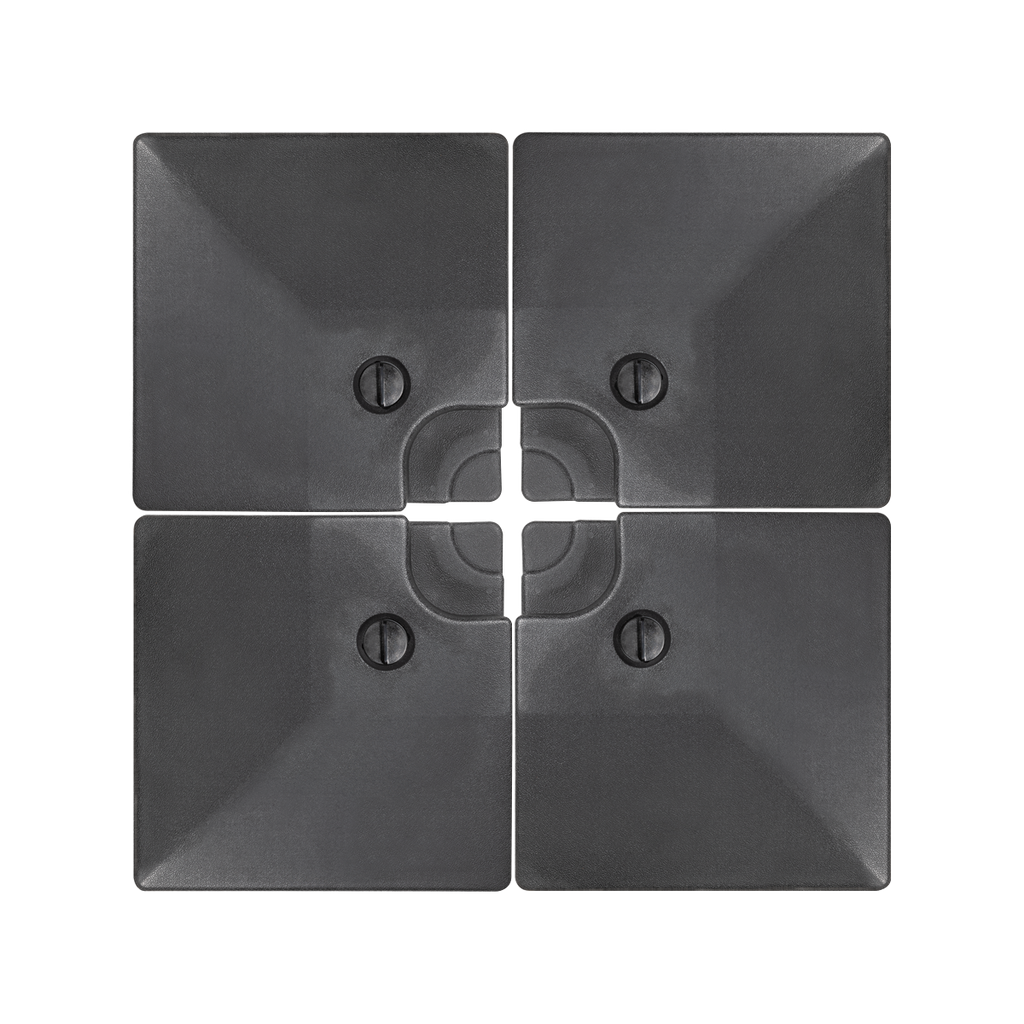 Fillable Parasol Base, Water/Sand Fill 92L 4pc DG269