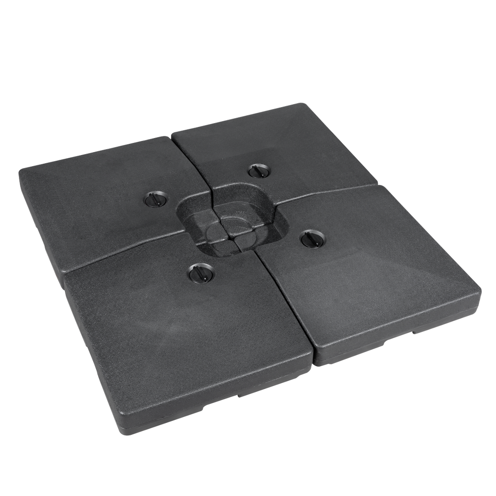 Fillable Parasol Base, Water/Sand Fill 92L 4pc DG269