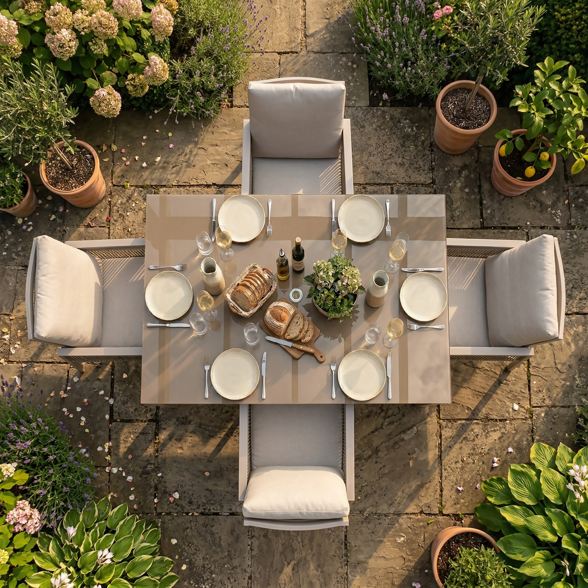 Fusion Outdoor Dining Set 5pc DG275