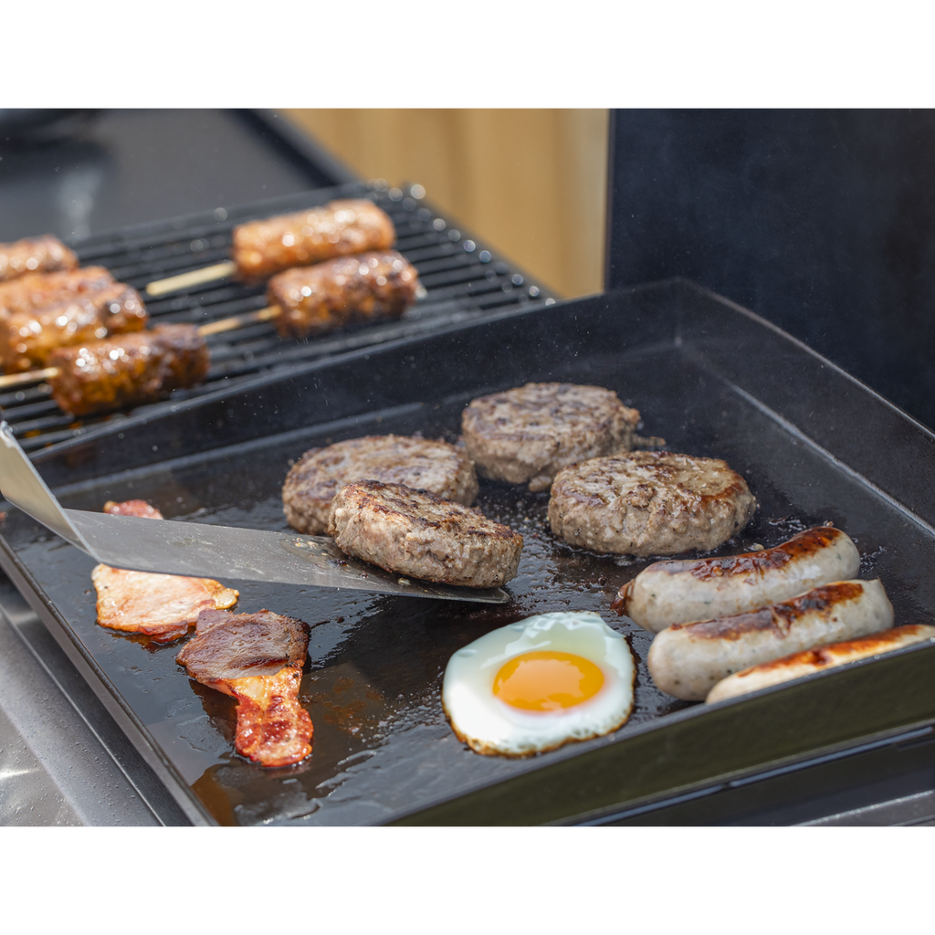 3 Burner Stainless Steel Portable Gas Plancha/Grill 8.5kW DG276