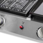3 Burner Stainless Steel Portable Gas Plancha/Grill 8.5kW DG276