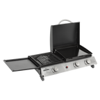 3 Burner Stainless Steel Portable Gas Plancha/Grill 8.5kW DG276
