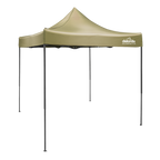 2x2m Pop-Up Gazebo Canopy with Water-Resistant Carry Bag, Stakes & Weight Bags - Beige DG303