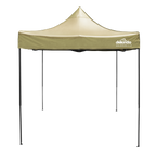 2x2m Pop-Up Gazebo Canopy with Water-Resistant Carry Bag, Stakes & Weight Bags - Beige DG303