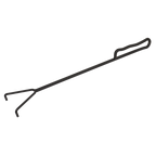 Square Outdoor Fire Pit 89cm - Black DG43